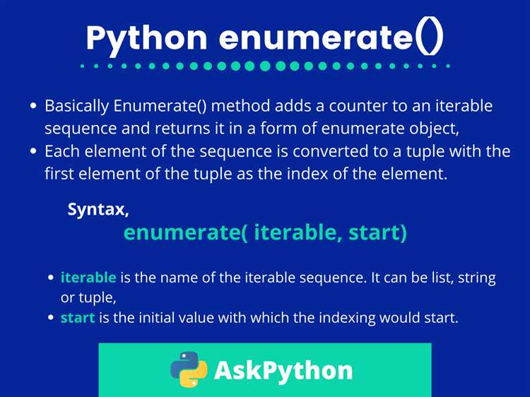 Чем enumerate отличается от обычного цикла с range(len())