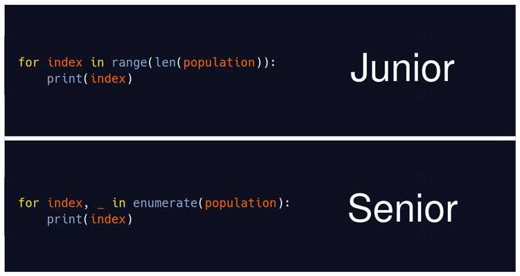 Использование enumerate в списковых включениях и генераторах