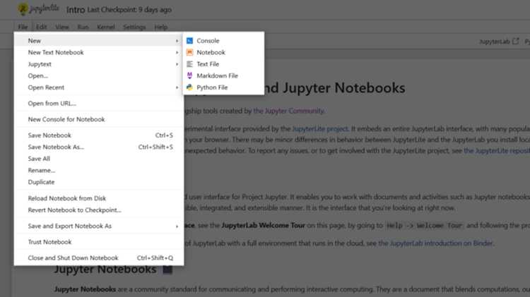 Как сохранять и экспортировать Jupyter Notebook в другие форматы