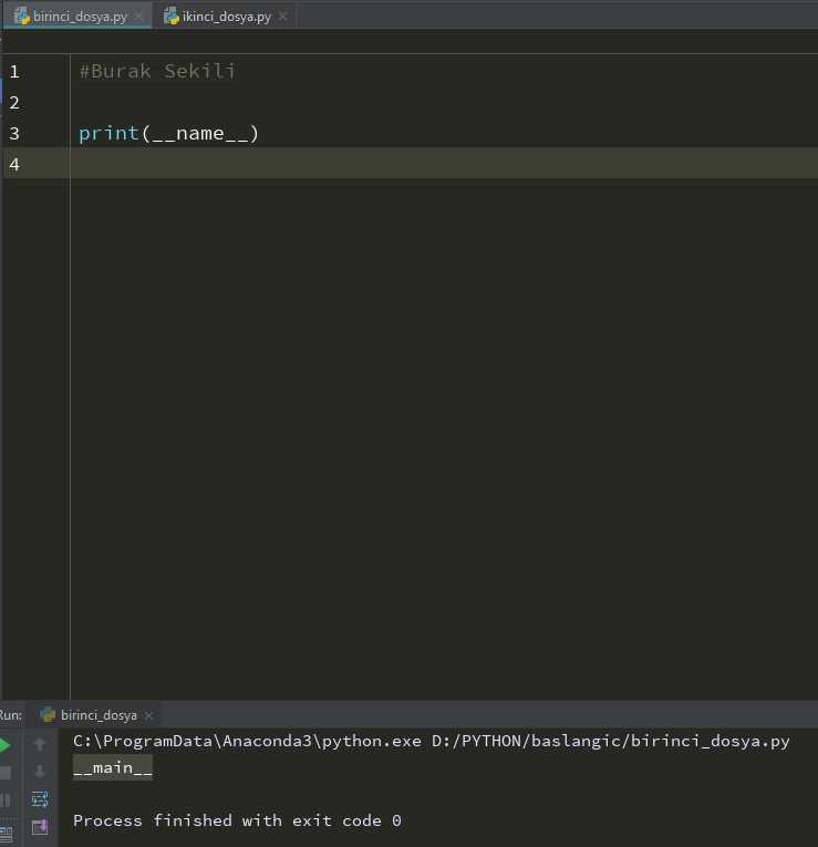 Зачем нужно имя в Python