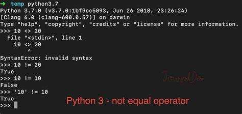 Как работает оператор not в Python?