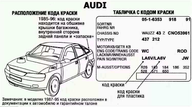 Что делать, если код краски ЗАЗ Шанс не найден в стандартных источниках