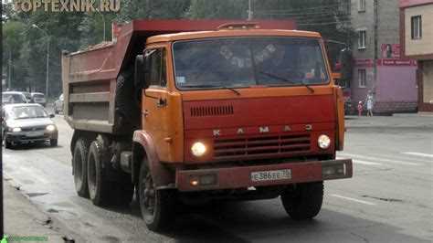 Где находится номер кабины на камазе