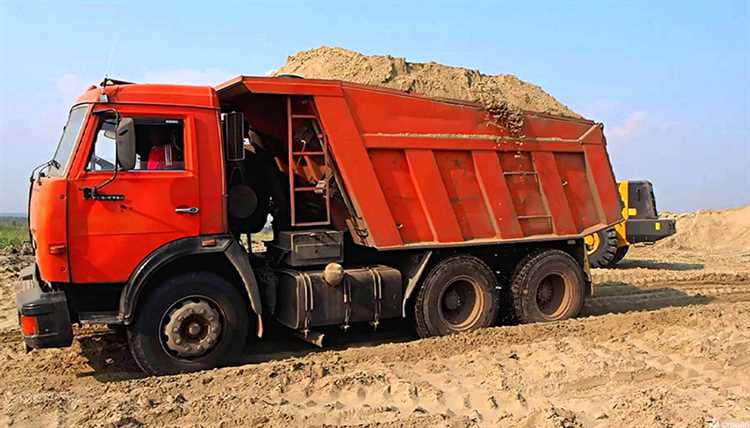 Влияние типа песка на скорость и способ разгрузки