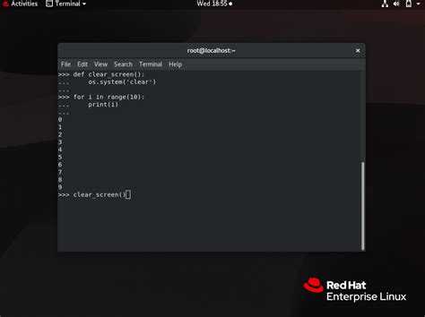 Как очистить idle в python