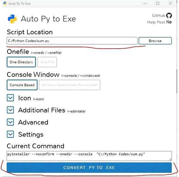 Как открыть exe файл в python