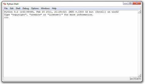 Открытие IDLE для конкретной версии Python
