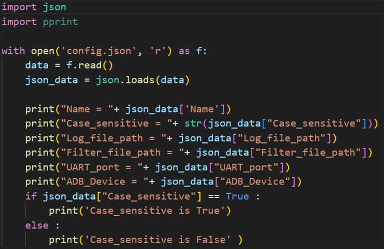 Как открыть JSON файл и загрузить его содержимое в переменную