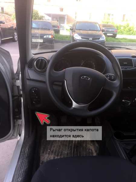 Особенности открытия капота Камаза на модели 4308