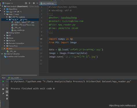 Как открыть npy файл python