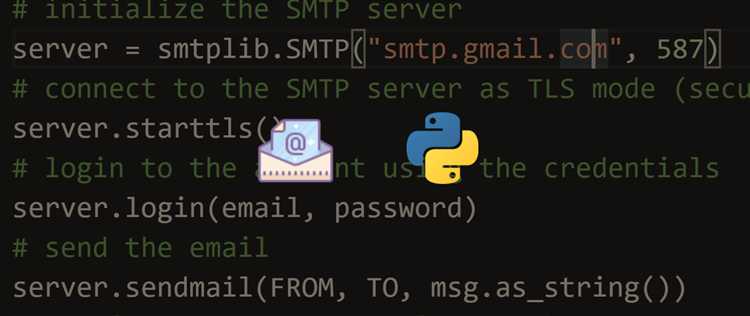 Настройка SMTP-сервера для отправки писем через Gmail