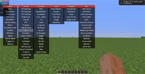 Разработка чита для обхода анти-чит системы Minecraft