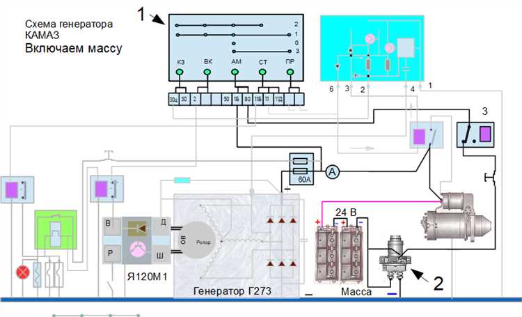 Проверка напряжения после подключения и запуск двигателя
