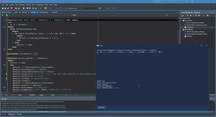 Как подключить dll к python