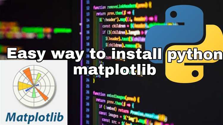 Как обновить matplotlib до последней версии