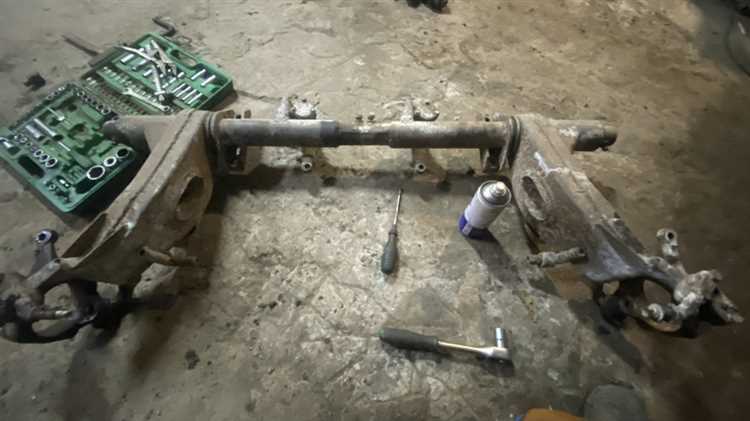 Как произвести сборку и установить переднюю балку на место