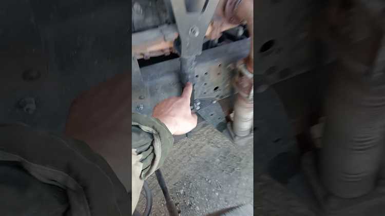 Подготовка КамАЗа к демонтажу торсиона: меры безопасности