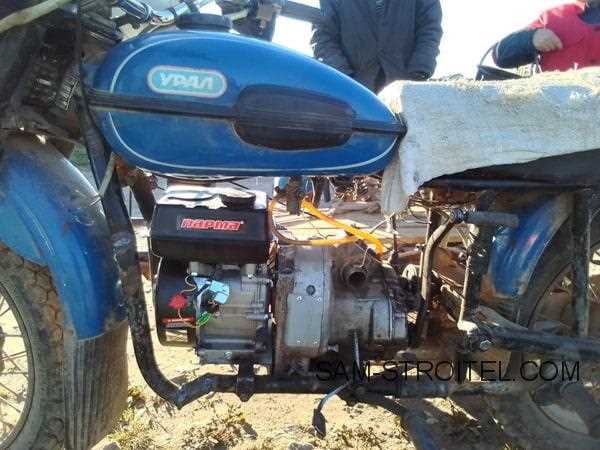 Подготовка к установке двигателя ЗАЗ на мотоцикл Урал