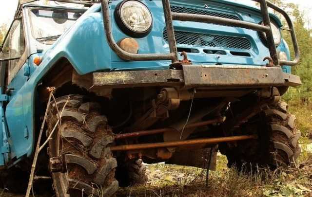 Как поставить колеса от краза на урал