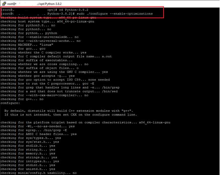 Настройка виртуальной среды для Python бота