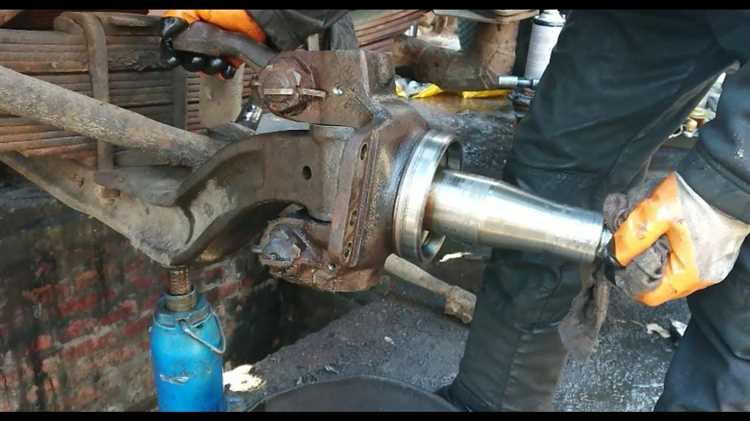 Выбор инструментов для пробивки шкворней Камаза