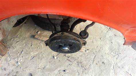 Установка вентилируемых дисков тормозов на переднюю ось