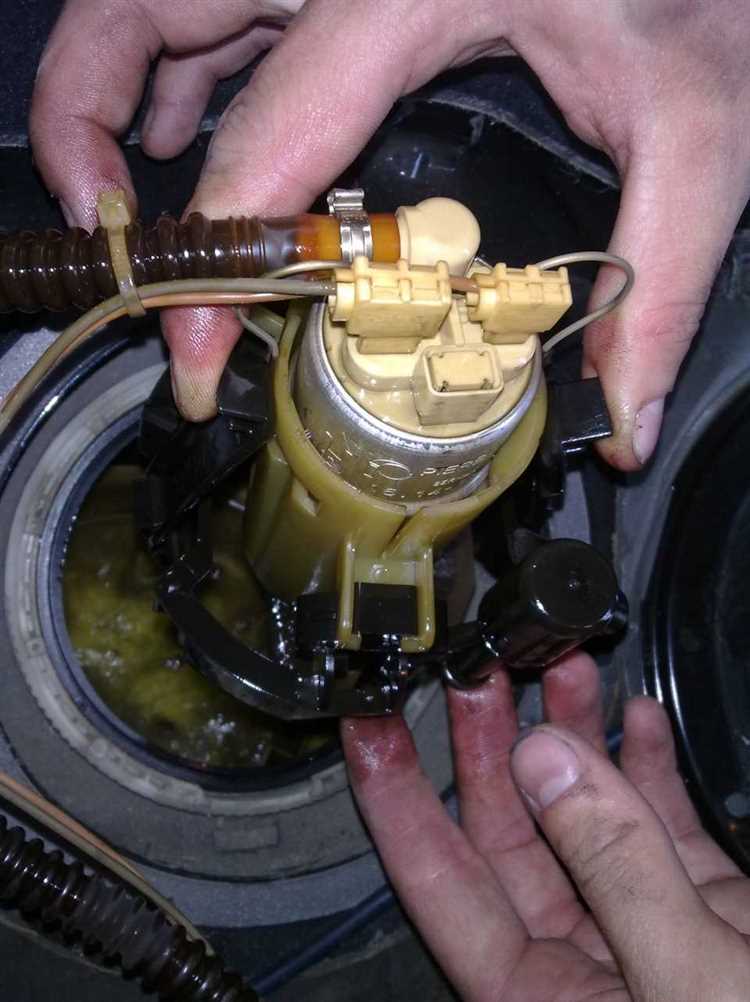 Тестирование работы бензонасоса с помощью внешнего источника питания