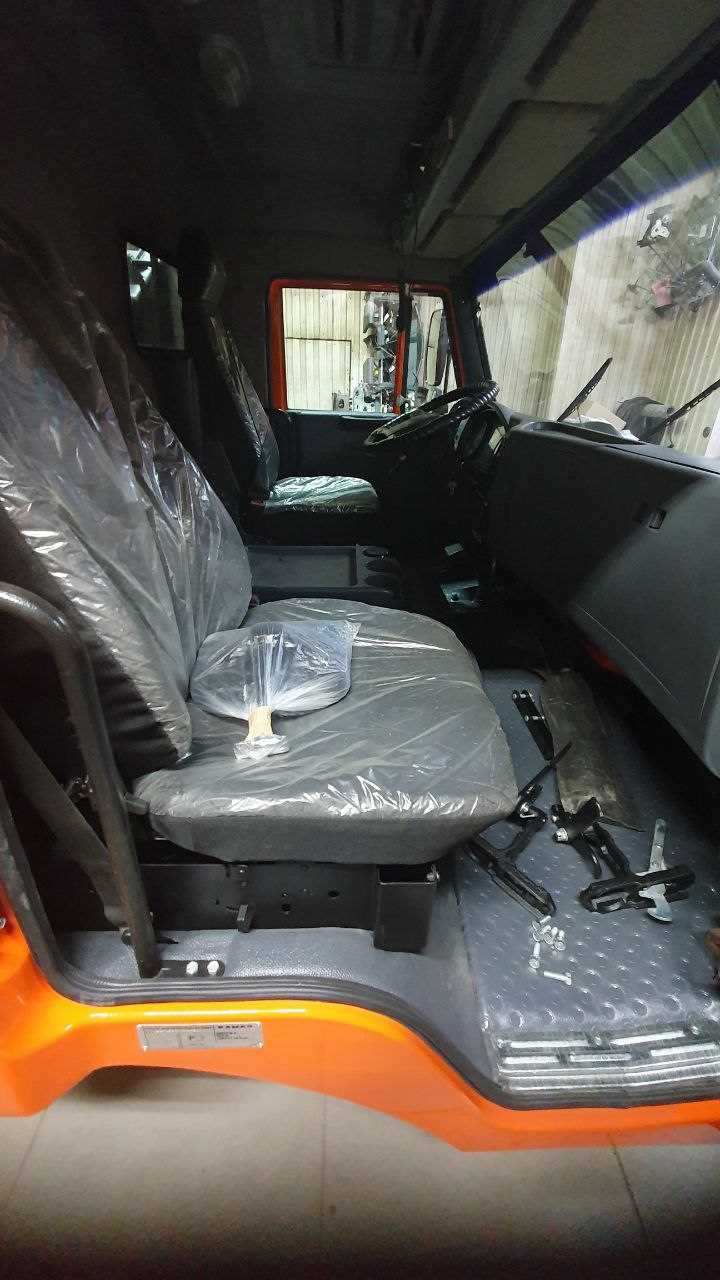 Проверка геометрии рамы КамАЗа перед установкой кабины