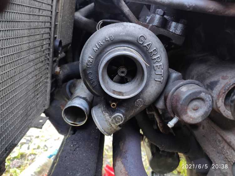 Проверка внешнего состояния турбины Камаз