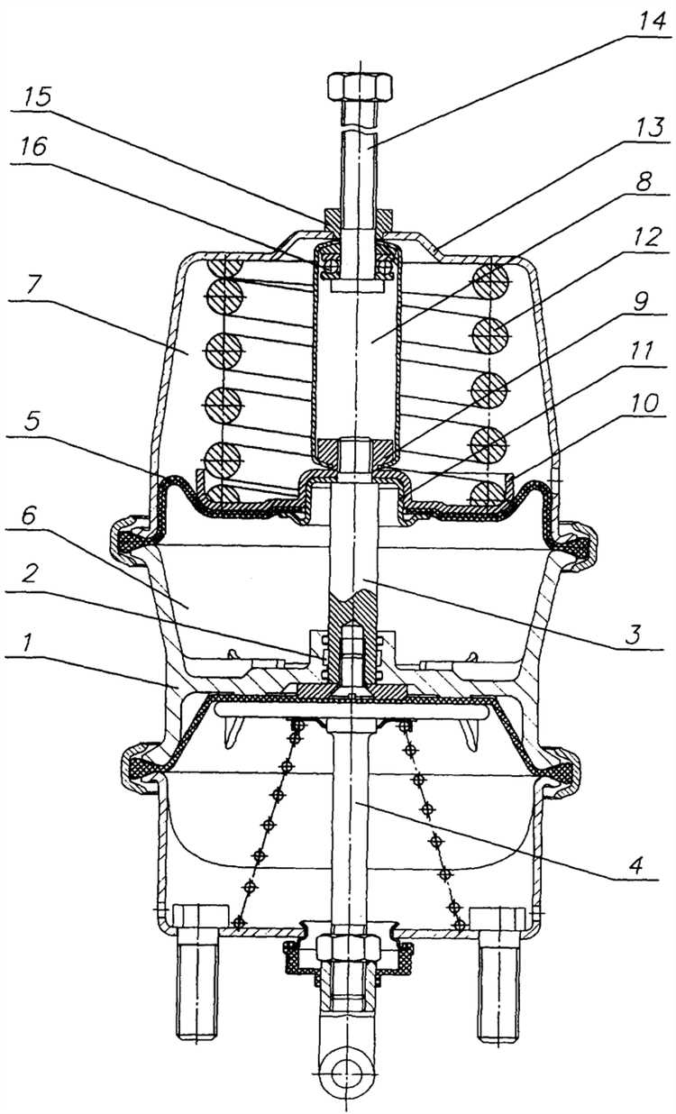 Назначение энергоаккумулятора в пневматической системе тормозов КамАЗа
