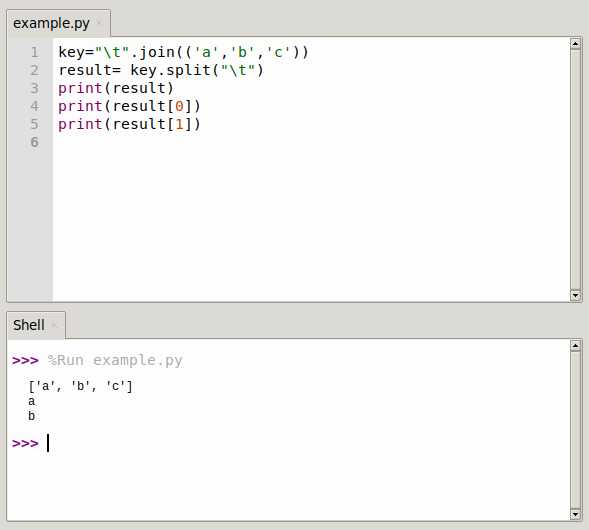 Как работает join в python