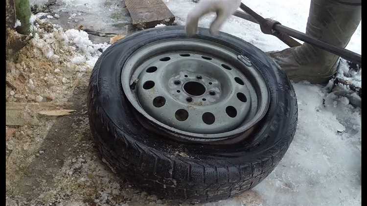 Проверка состояния колеса после разбортировки