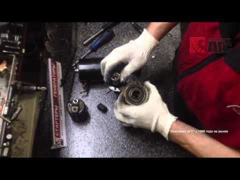 Сборка бендикса стартера и установка на автомобиль