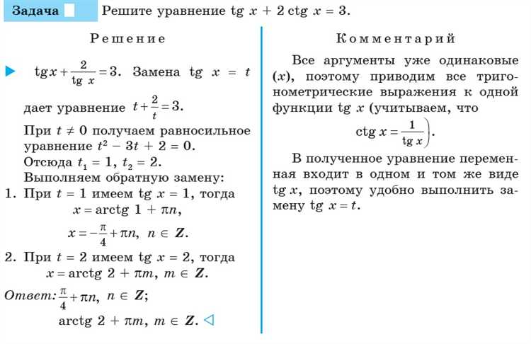 Подключение библиотеки SymPy для работы с тригонометрическими уравнениями