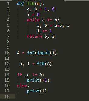 Как считается сумма чисел фибоначчи python