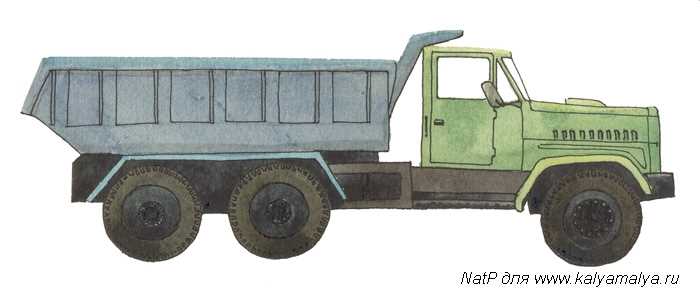 Электропроводка и управление подъёмом кузова с кабины