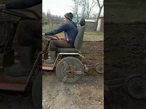 Как сделать минитрактор с автомобиля луаз Как сделать минитрактор с автомобиля луаз