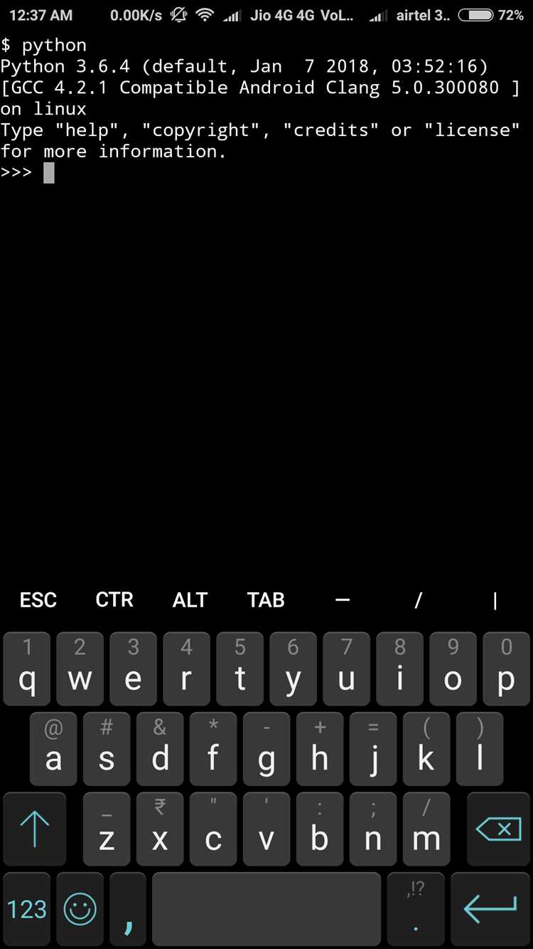 Установка и обновление Termux из официального источника