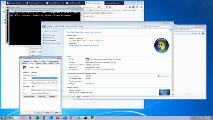 Настройка среды разработки для работы с Python на Windows 7
