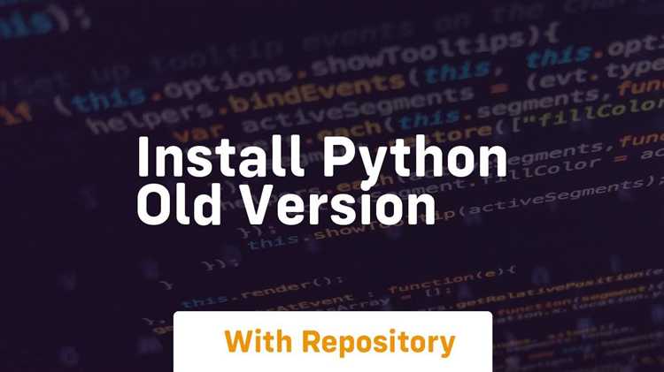 Проверка работоспособности установленной старой версии Python