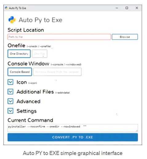 Выбор инструмента для компиляции Python в EXE