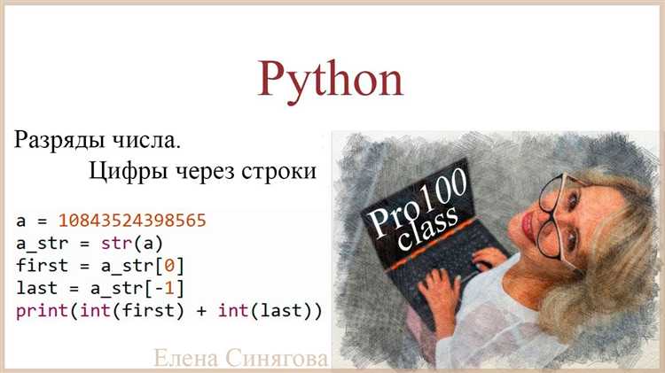 Сложение цифр числа в строковом представлении