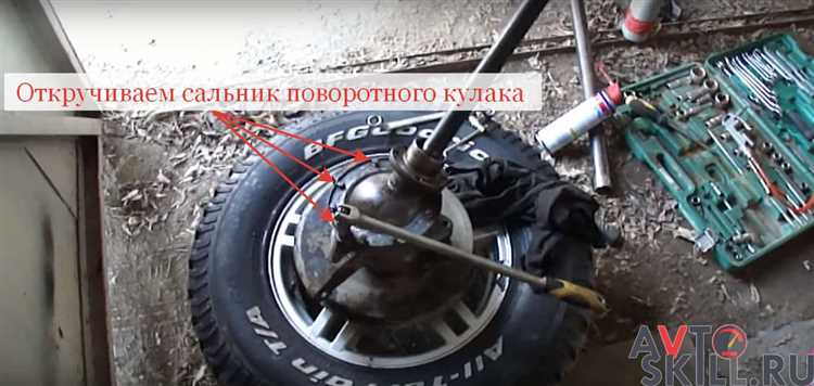 Технология извлечения шкворней из ступицы