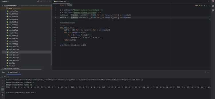 Создание нулевой матрицы с использованием стандартных списков Python