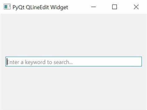 Как спрятать qlineedit python