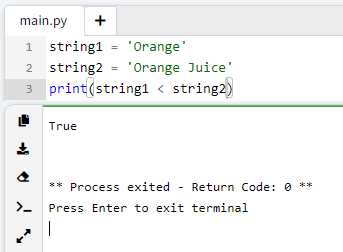 Сравнение строк с учетом регистра в Python
