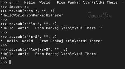 Как убрать пробел в конце строки python