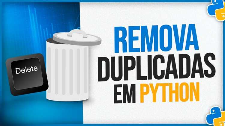 Как удалить дубли из списка python