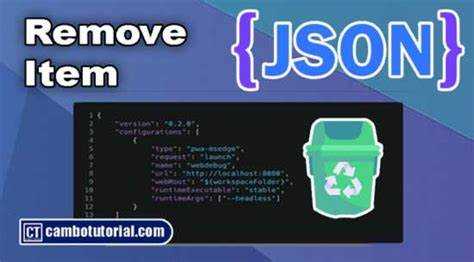 Удаление элемента по ключу из словаря JSON