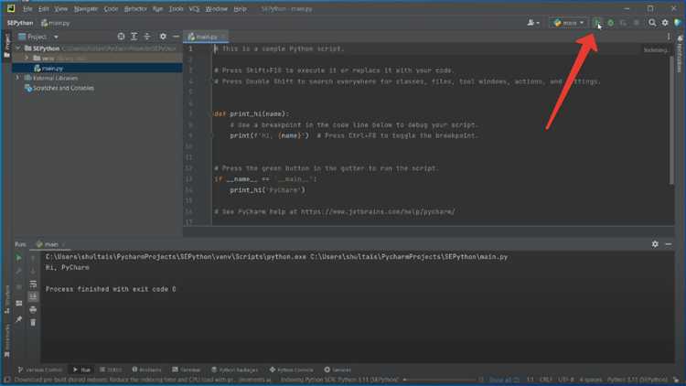 Как добавить и установить библиотеку Python через интерфейс PyCharm